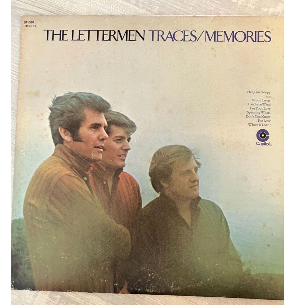 The Lettermen "Traces/Memories" vinyl